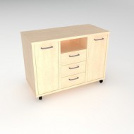 Kontejner Visio 105 x 50 cm javor - zvtit obrzek