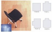 Podloky pro tvrd podlahy Siltex Form E - 121 x 92 cm - zvtit obrzek